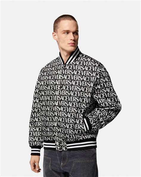 manteau versace homme|Versace bomber jacket.